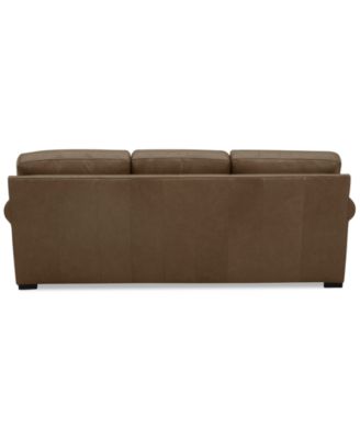 Radley Roll Arm 86" Leather Sofa