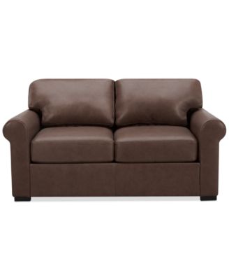 Radley Roll Arm 61" Leather Loveseat