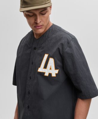 Mode of One Mens Washed Crinkle Baseball Jersey Exclusively at Macys 6790₽