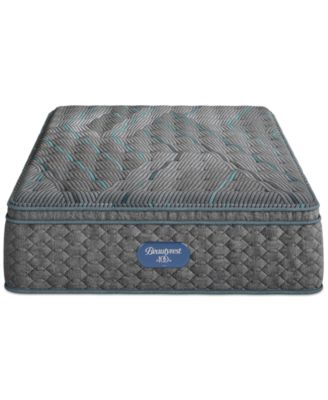 Level Two 14.75" Medium Firm Pillow Top Mattress Set - Split Queen