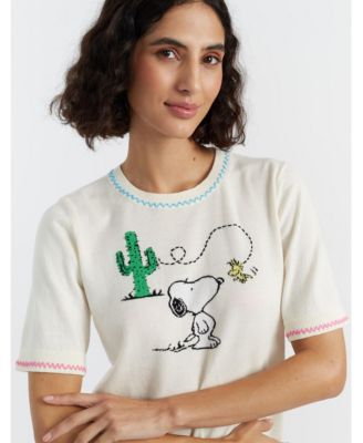 Women's Cotton Peanuts Vacation T-Shirt