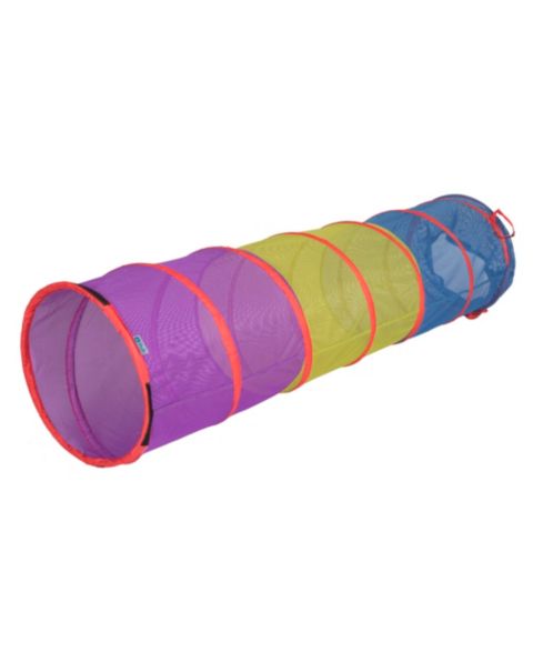Детская игрушка Pacific Play Tents Institutional See-Thru 6FT Tunnel - Blue / Green / Purple, цвет: Разноцветный