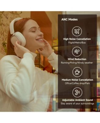 Active Noise Cancelling Headphones, 92H Playtime Fast Charging