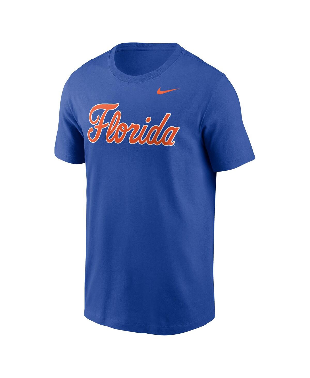 Nike Men's Royal Florida Gators Baseball Wordmark T-Shirt