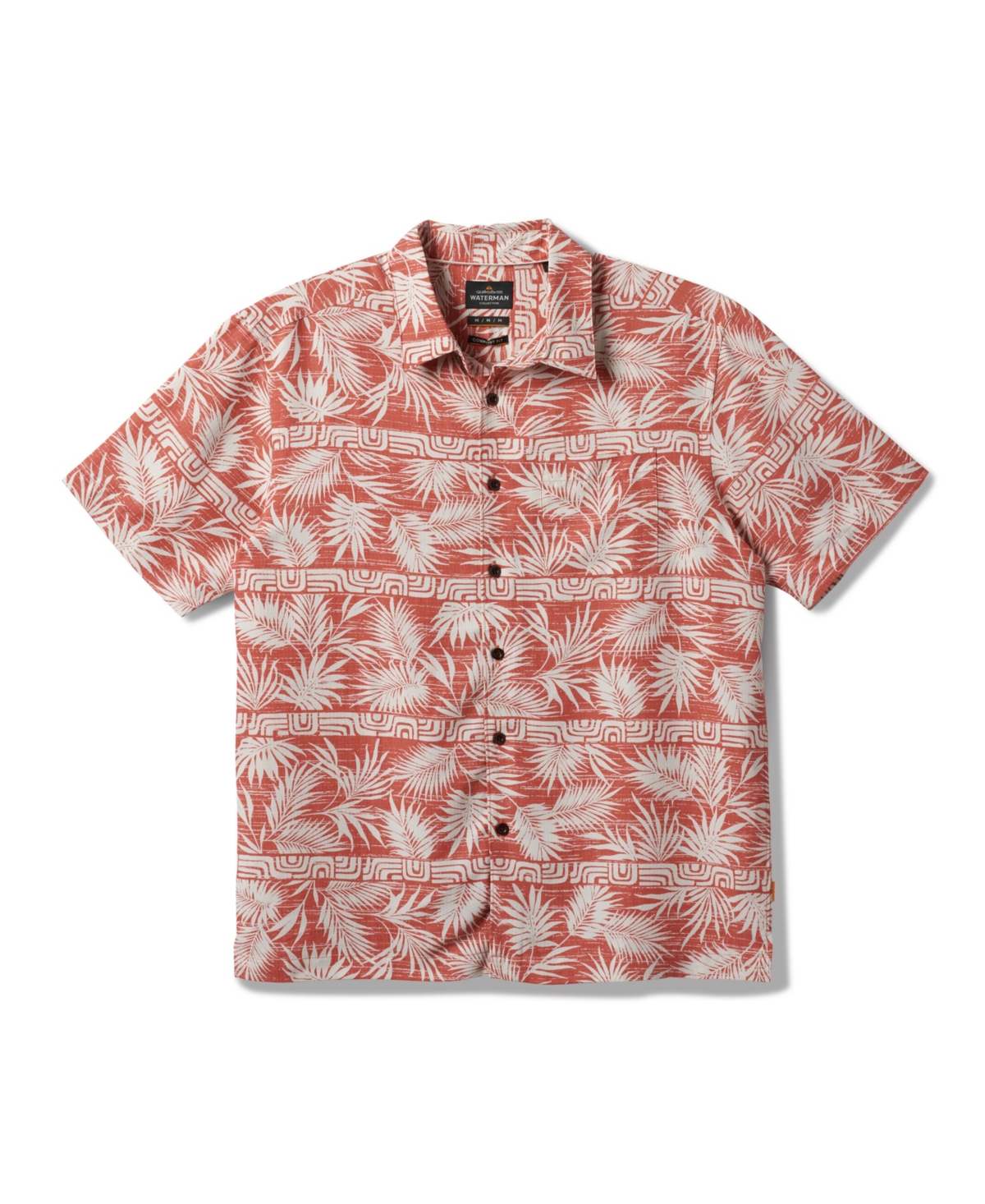 Quiksilver Waterman Men's Fern Garden Woven Shirt In Apricot