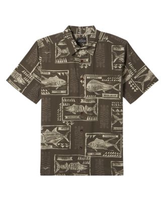 Quiksilver Men's Block Fish Woven Shirt