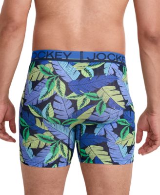 Jockey Mens 3pk True Style Logo Boxer Briefs 6090₽