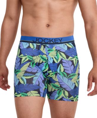 Jockey - Men's 3pk. True Style Logo Boxer Briefs