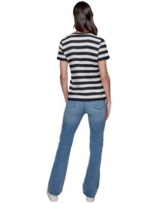 Полосатая футболка KARL LAGERFELD PARIS Petite C'est Moi