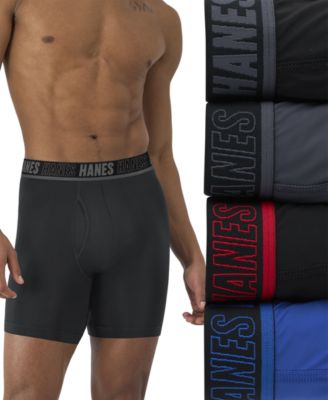 Men's 4pk. Men's Ultimate MOVES Support Boxer Brief Underwear