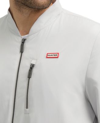 Men's Moorgate Zip Logo Bomber Jacket