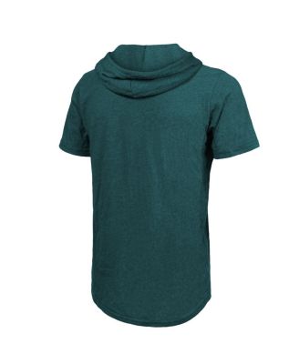 Величественные потоки мужской полночь зеленый Филадельфия Иглз Суперкубок Чемпионов LIX по гроб углу Tri смесь толстовка с капюшоном футболка