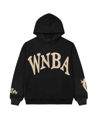 Толстовка с капюшоном премиум-класса Playa Society для мужчин и женщин черного цвета WNBA Black History Month Every Game