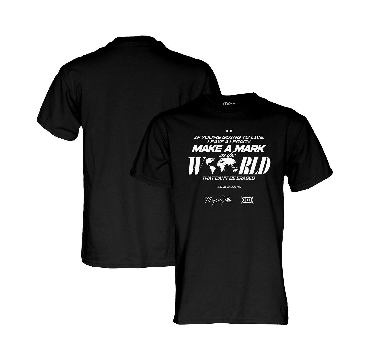 Men's and Women's Black Big 12 Make a Mark 2025 Shooting T-Shirt