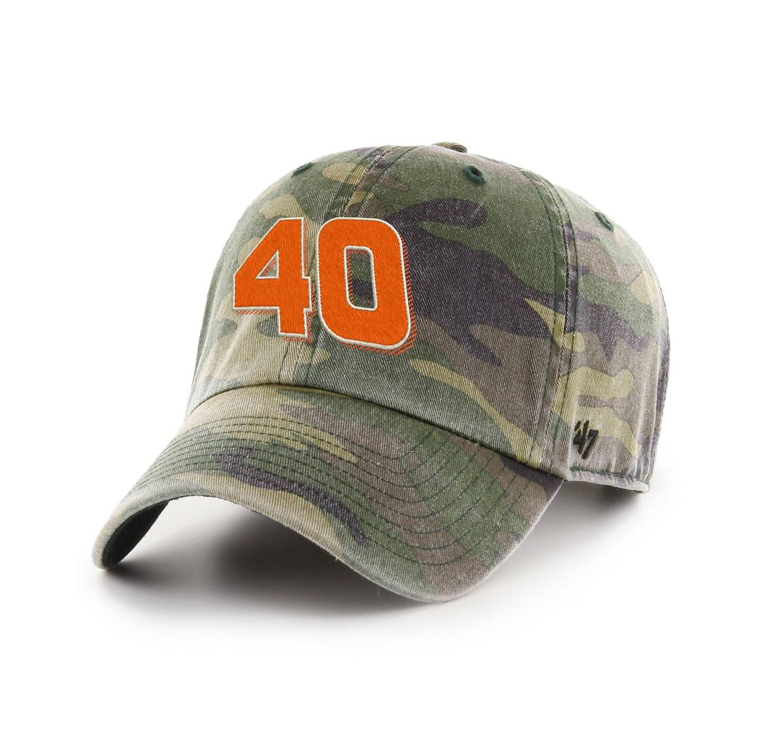 Men's Camo Justin Allgaier Traveller Whiskey Clean Up Adjustable Hat