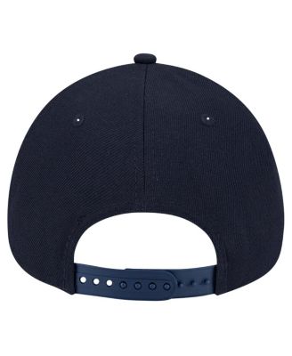 Мужская шляпа New Era темно-синего цвета Seattle Kraken Core A-образной формы с регулируемой длиной 9 футов