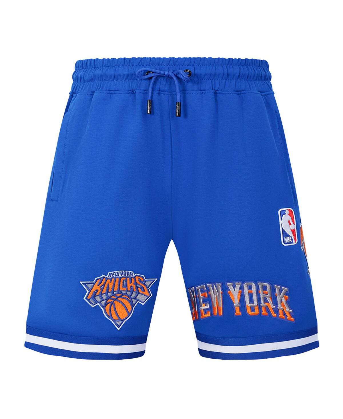 Pro Standard Men's Blue New York Knicks 2024/25 City Edition 2.0 Shorts In Blue