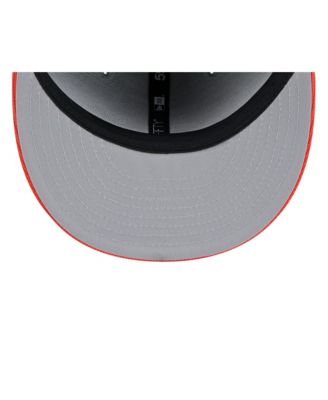 Мужская серо-оранжевая бейсболка New Era Baltimore Orioles 2025 для тренировок по бейсболке 59 размера 