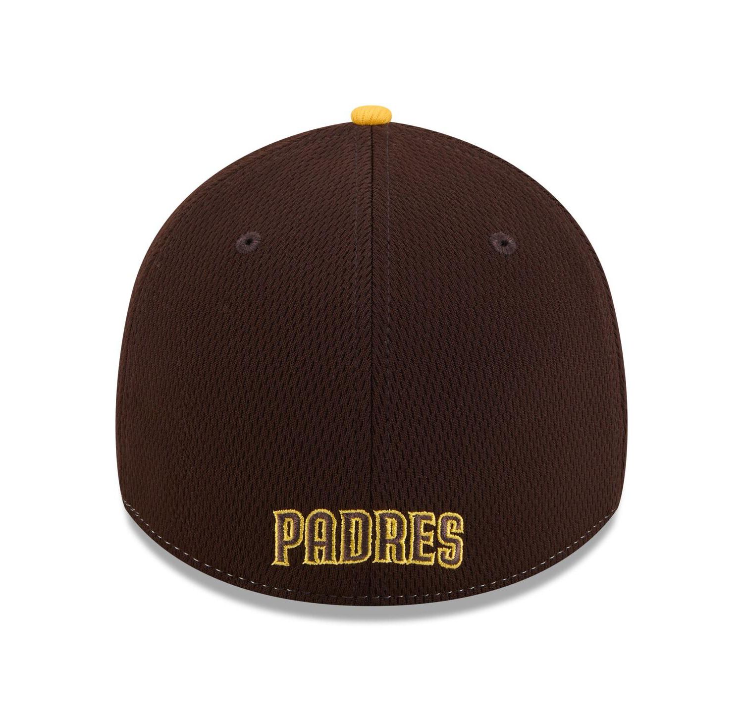 Men's Brown/Gold San Diego Padres 2025 MLB Clubhouse 39THIRTY Flex Hat