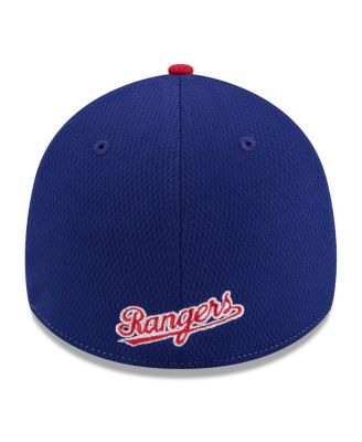 Men's Royal/Red Texas Rangers 2025 MLB Clubhouse 39THIRTY Flex Hat