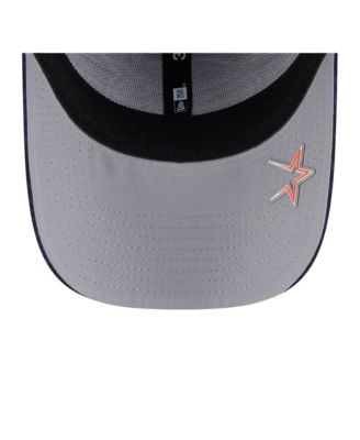Мужская шляпа New Era Navy Houston Astros 2025 MLB Clubhouse 39-го размера Flex