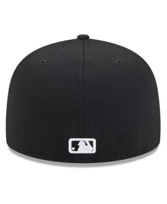 Мужская черная шляпа New Era Detroit Tigers 2025 MLB Clubhouse 59 размера 