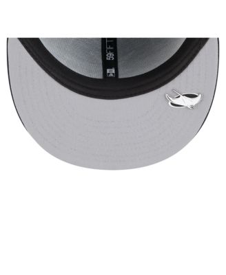 Мужская черная кепка New Era Tampa Bay Rays 2025 MLB Clubhouse 59 размера 