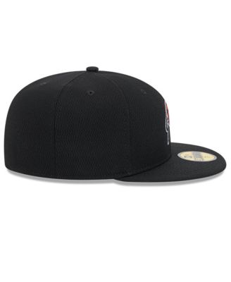 Мужская приталенная шляпа New Era Men's Black San Francisco Giants 2025 MLB Clubhouse 59 за пятьдесят