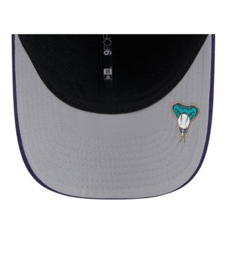 Мужская темно-фиолетовая шляпа Arizona Diamondbacks 2025 MLB Clubhouse 9FORTY M-Crown с регулируемой головкой от New Era