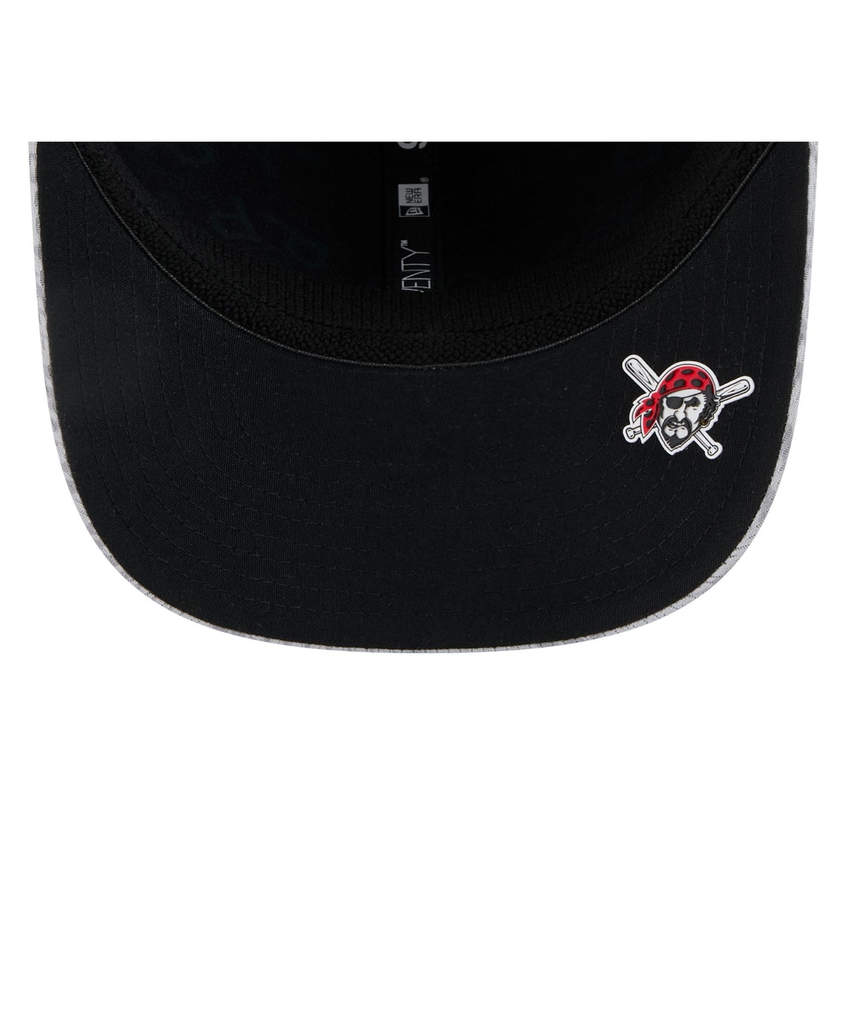 NEW ERA MEN'S GRAY PITTSBURGH PIRATES 2025 MLB CLUBHOUSE 9SEVENTY STRETCH-SNAP HAT 