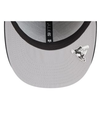 Мужская черная шляпа New Era Baltimore Orioles 2025 MLB Clubhouse с низким профилем, 59-дюймовая приталенная шляпа.