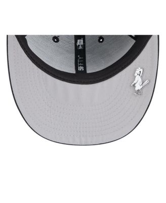 Мужская черная шляпа New Era St. Louis Cardinals 2025 MLB Clubhouse с низким профилем, 59 футов 52 дюйма, приталенная шляпа