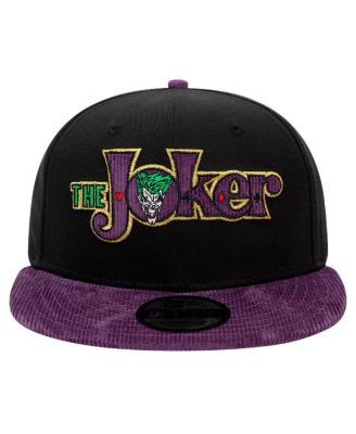 Men's Black Joker Script 9FIFTY Snapback Hat