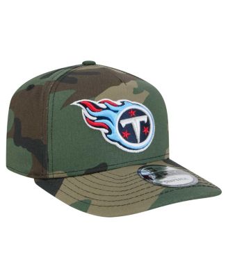 Мужская камуфляжная шляпа Tennessee Titans Woodsy 9FIFTY Snapback от New Era