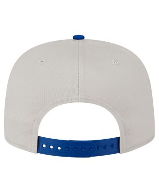 Мужская бейсболка New Era кремового цвета New York Mets Iron Golfer Snapback