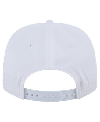 Мужская белая кепка New Era Buckeyes от штата Огайо 9SEVENTY Team с регулируемой по длине застежкой-молнией