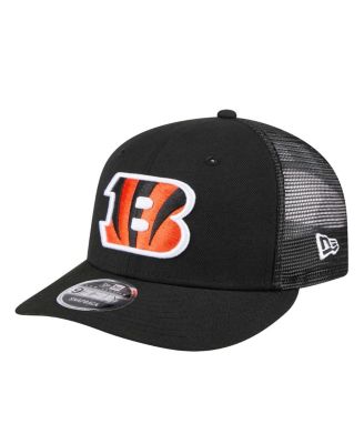 New Era - Men's Black Cincinnati Bengals Low 9FIFTY Snapback Hat