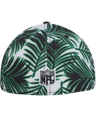 Мужская серая шляпа Philadelphia Eagles Palms 39-го размера от New Era Flex