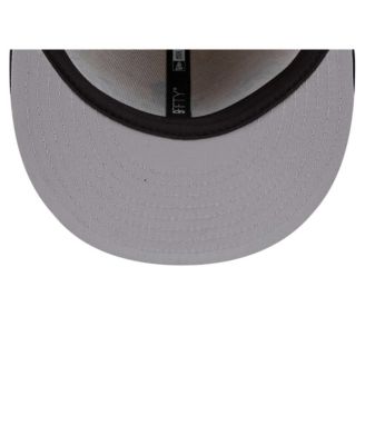 Мужская бейсболка New Era кремово-черного цвета Chicago White Sox Team Art 9FIFTY Snapback