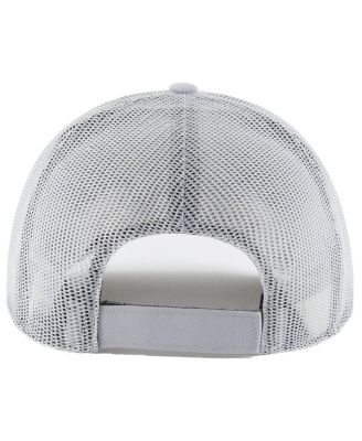 Men's Gray Kansas City Chiefs Trucker Adjustable Hat