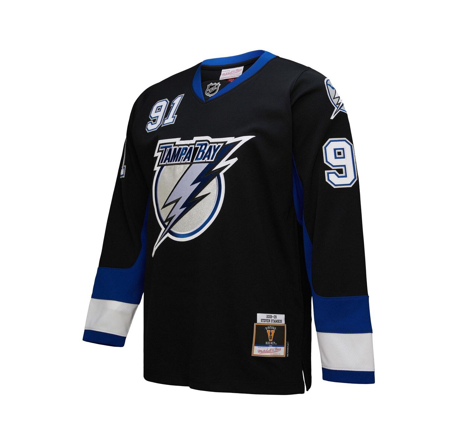 Men's Steven Stamkos Black Tampa Bay Lightning 2008-09 Power Play Jersey