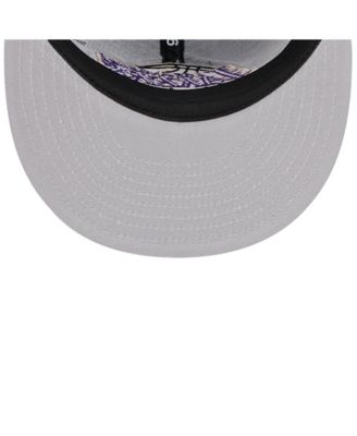 Мужская фиолетовая кепка-бейсболка New Era Los Angeles Lakers Injection State Outline 9FIFTY Snapback фиолетового цвета