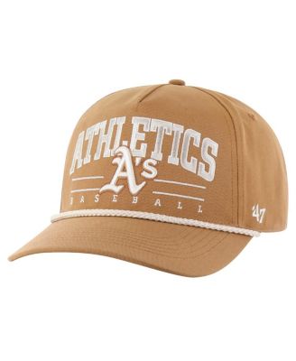 '47 Brand - Men's Brown Athletics Neutral Roscoe Rope Hitch Adjustable Hat