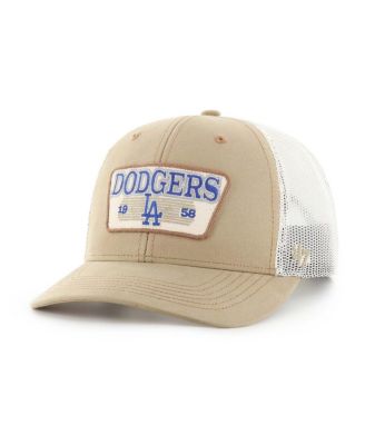 '47 Brand - Men's Khaki Los Angeles Dodgers Ridgewood Trucker Adjustable Hats