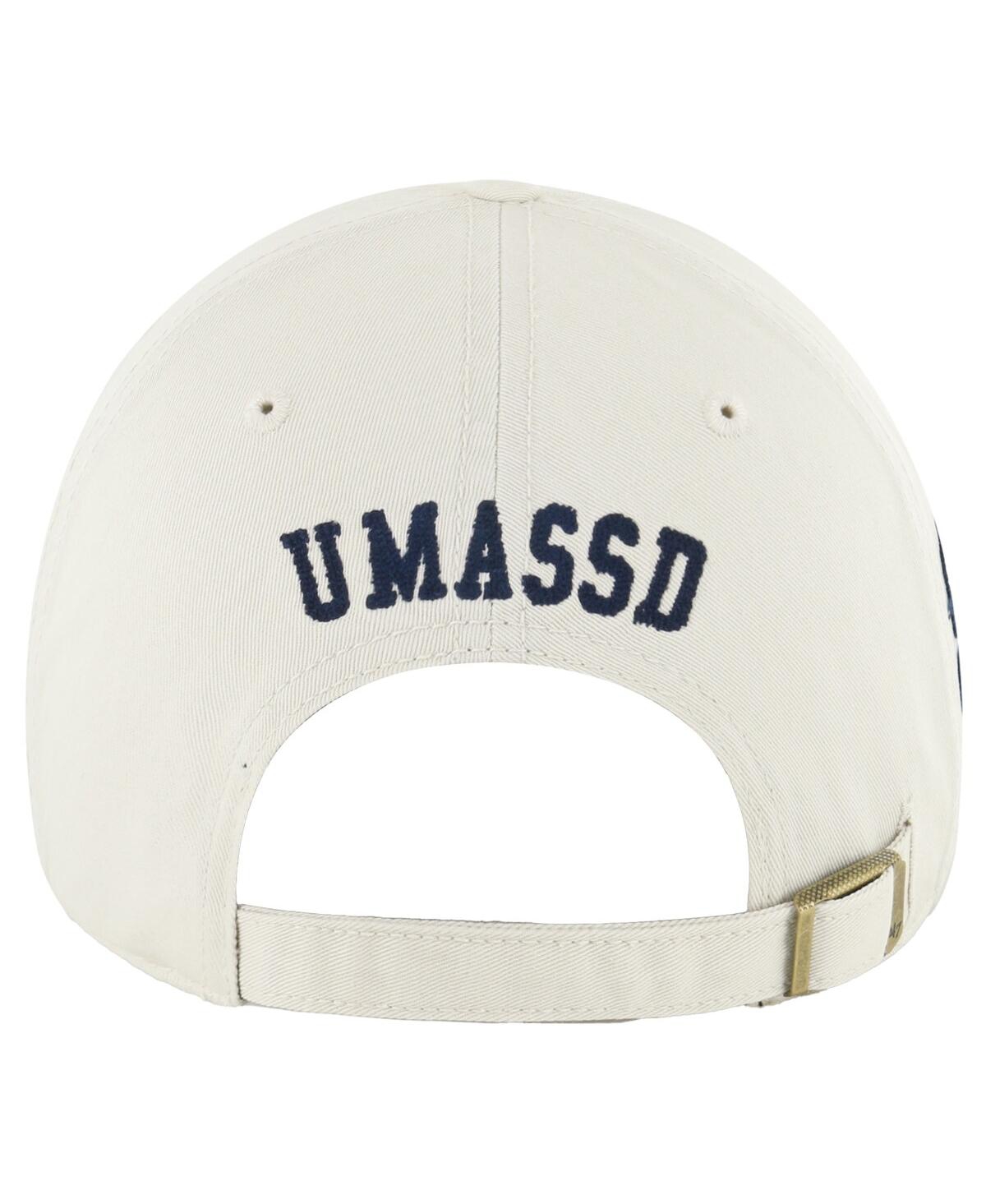 47 Brand Men's Cream Dartmouth Big Green Clubhouse Faber Clean Up Adjustable Hat In Cream