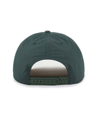 Брендовая мужская зеленая кепка Oakland Athletics Campscape с регулируемой навеской от бренда '47