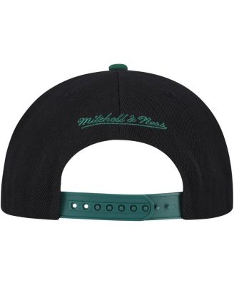 Мужская черная бейсболка Oakland Athletics Rise Up Snapback от Mitchell & Ness