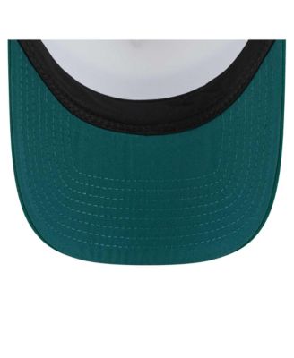 Big Boys and Girls Midnight Green Philadelphia Eagles Sport Night Color Block 9FORTY A-Frame Trucker Adjustable Hat
