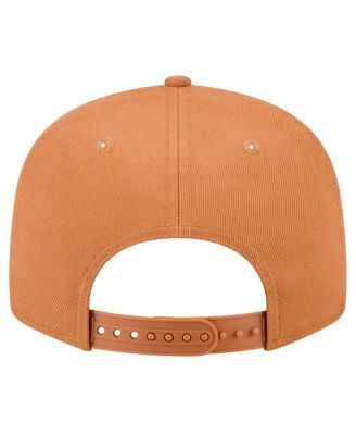 Мужская кепка-бейсболка New Era коричневого цвета Milwaukee Bucks Color Pack 9FIFTY Snapback