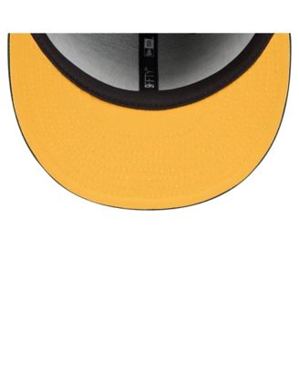 Мужская черная кепка-бейсболка New Era Athletics Splatter 9FIFTY Snapback черного цвета